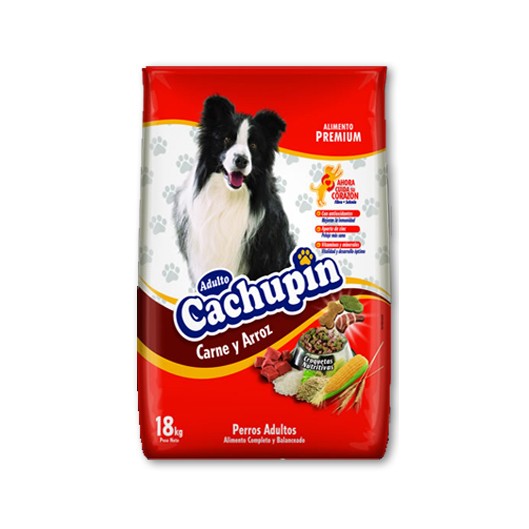 Click para tamaño original Cachupin adulto carne & arroz (18 kg)