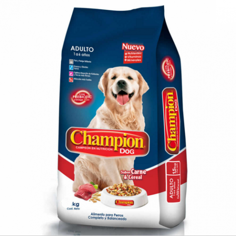 Click para tamaño original Champion dog 18 kg adulto carne y pollo