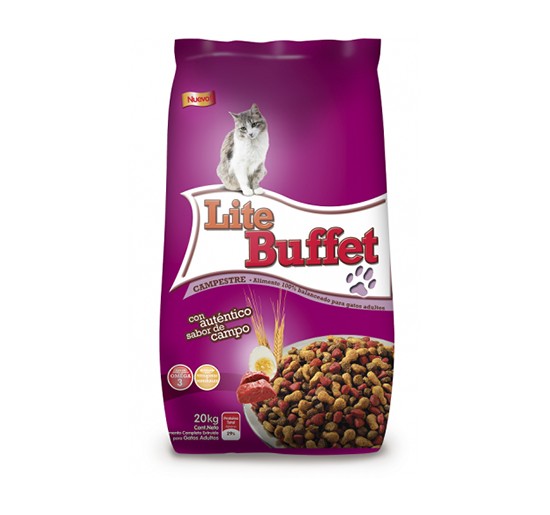Lite buffet gato 20 kg