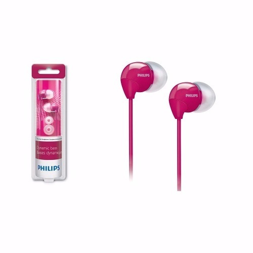 Auricular philips she3590 (rosado)