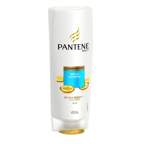 Pantene Acondicionador brillo extremo 400ml(12)