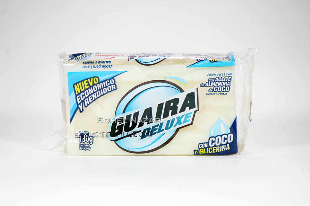 Guaira Jabón en barra blanco 130 g