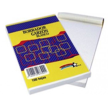 Click para tamaño original Borrador garzón blanco halley 100 hojas (40)