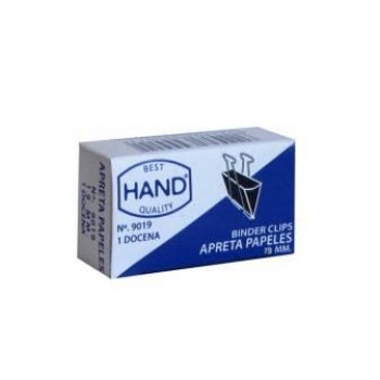 Caja apreta papeles 19 mm x 12