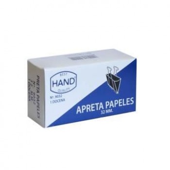Caja apreta papeles 32 mm x 12 hand (12)