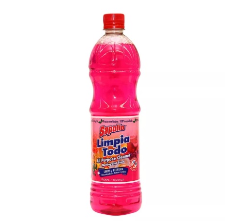 Sapolio limpiapisos líquido floral 900 ml (12)