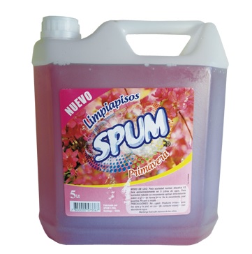 Click para tamaño original Spum limpiapisos líquido primavera 5L