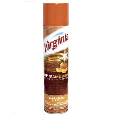 Virginia lustra mueble spray naranja 360cc (?)