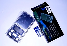 Click para tamaño original Pesa gramera pocket scale