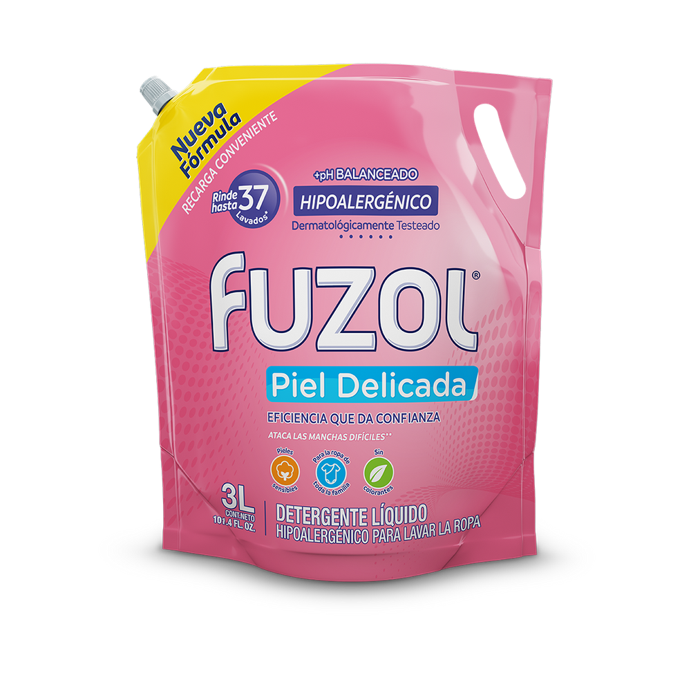 Click para tamaño original Fuzol detergente hipoalargénico 3L(4)