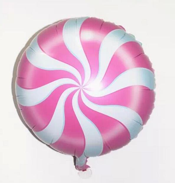 Globo metálico paleta dulce ballon