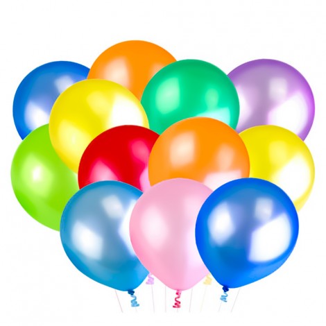 Click para tamaño original Globo 50 un perlados big party