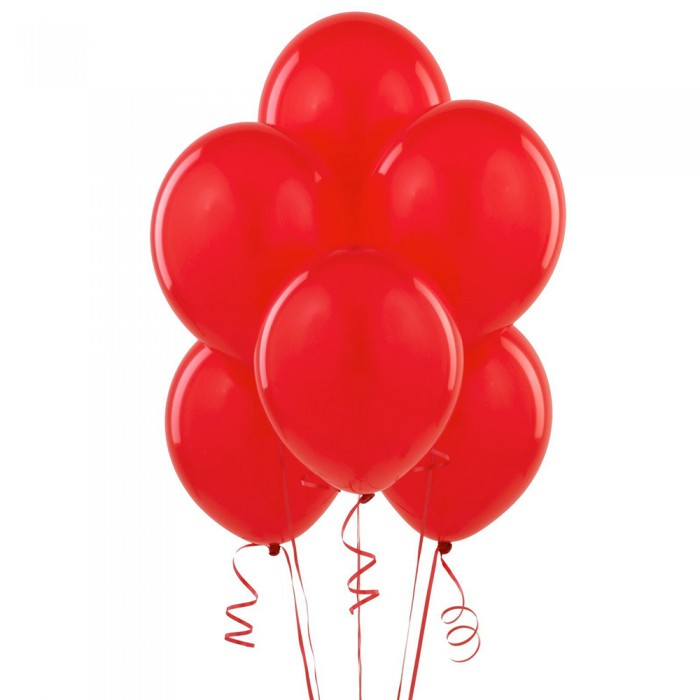 Click para tamaño original Globo 25 un rojo big party