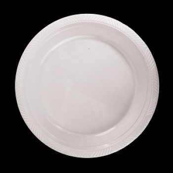 Click para tamaño original Platos plástico blanco económico 10 unid (2000)