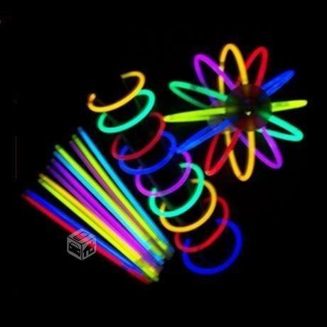 Pulseras luminosas Glow tarro 50 unidades