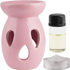 Hornillo aromatizante rosado