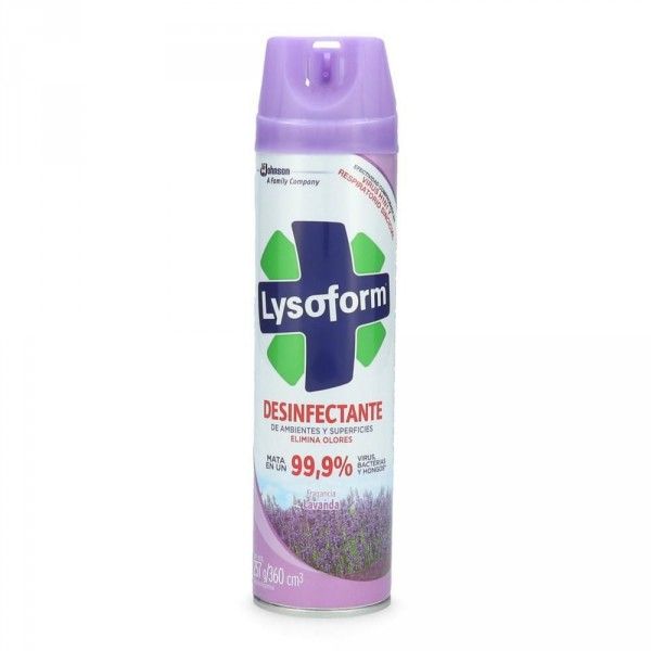 Lysoform spray lavanda 360 cc (12)