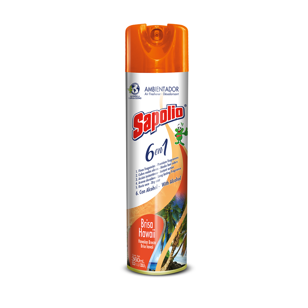 Click para tamaño original Sapolio ambientador spray brisa hawai 360 ml (12)