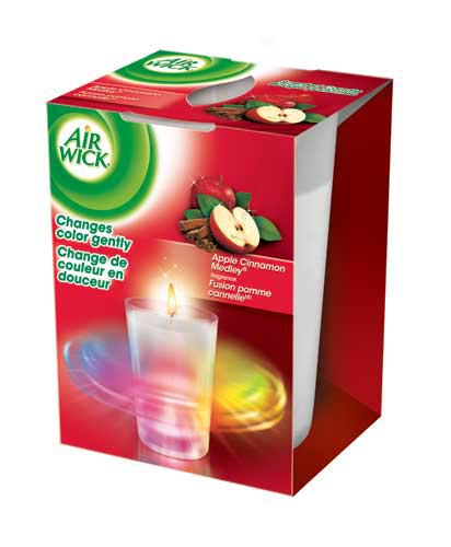Air Wick Vela aromática manzana y canela 140 g (6)