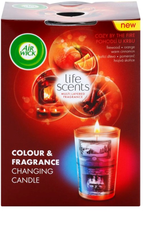 Click para tamaño original Air Wick Vela aromática calor navideño 140 g (6)