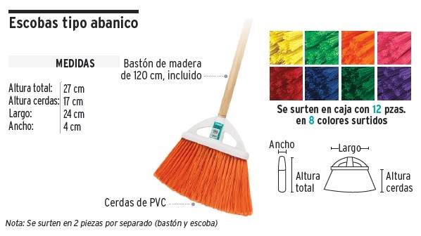 Click para tamaño original Escoba vinilo tipo abanico klintek grande (12)