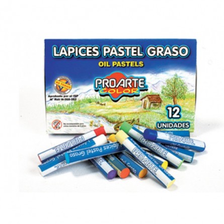 Click para tamaño original Lápices pastel graso Proarte 12 u (20)