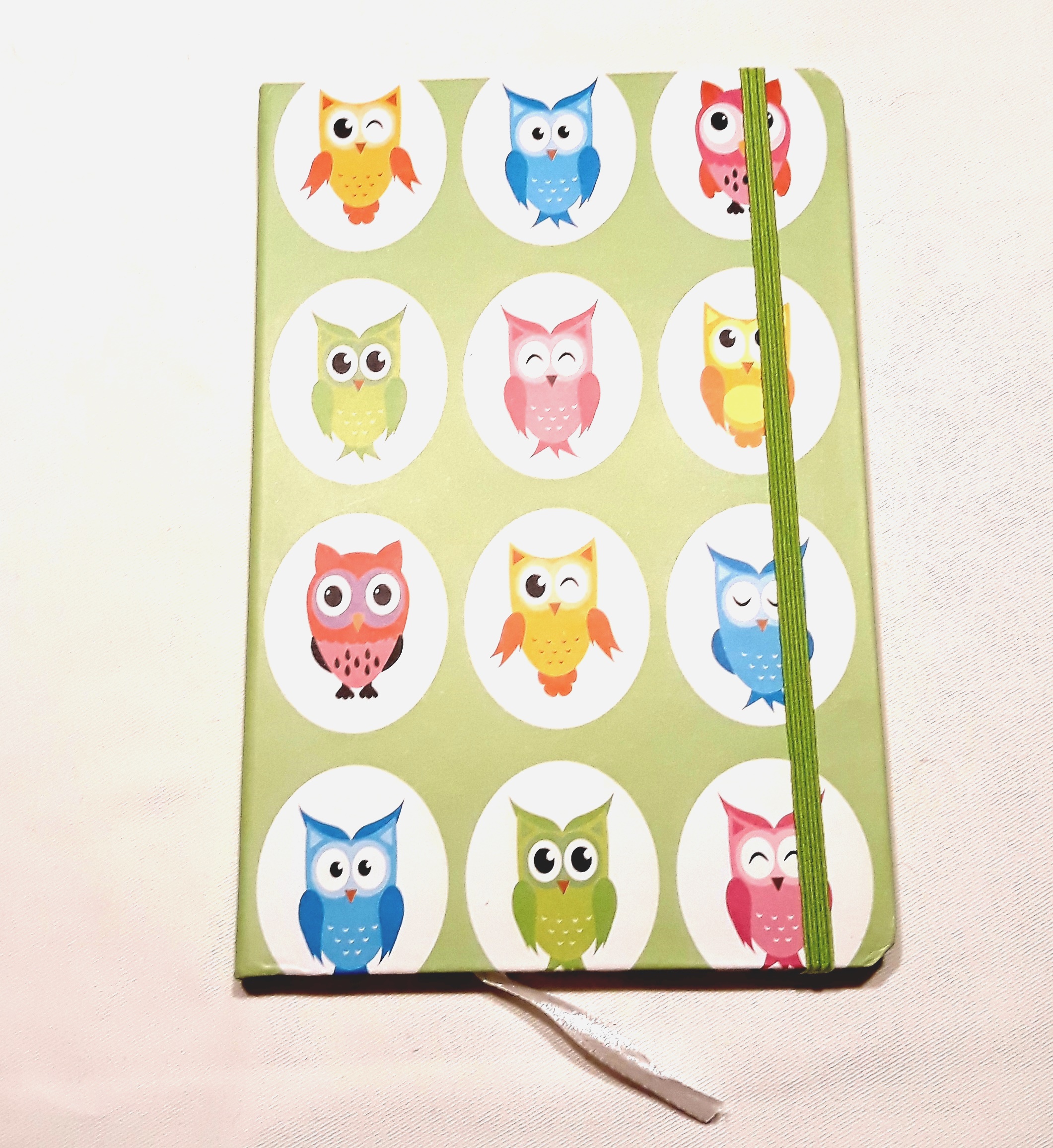 Agenda tapa dura diseño Búho