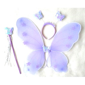 Click para tamaño original Alitas de hada, mariposa colores