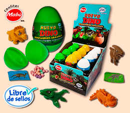 Huevito sorpresa dinosaurio amigos