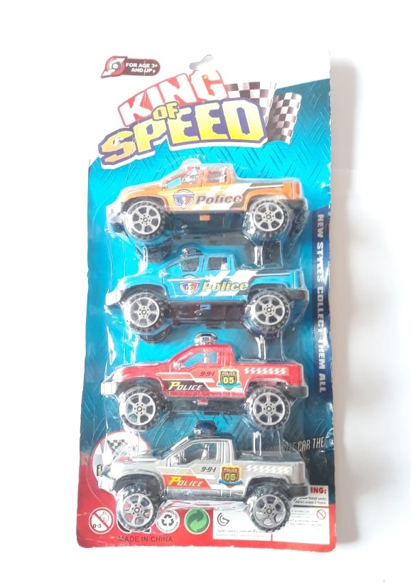 Set vehículos policiales