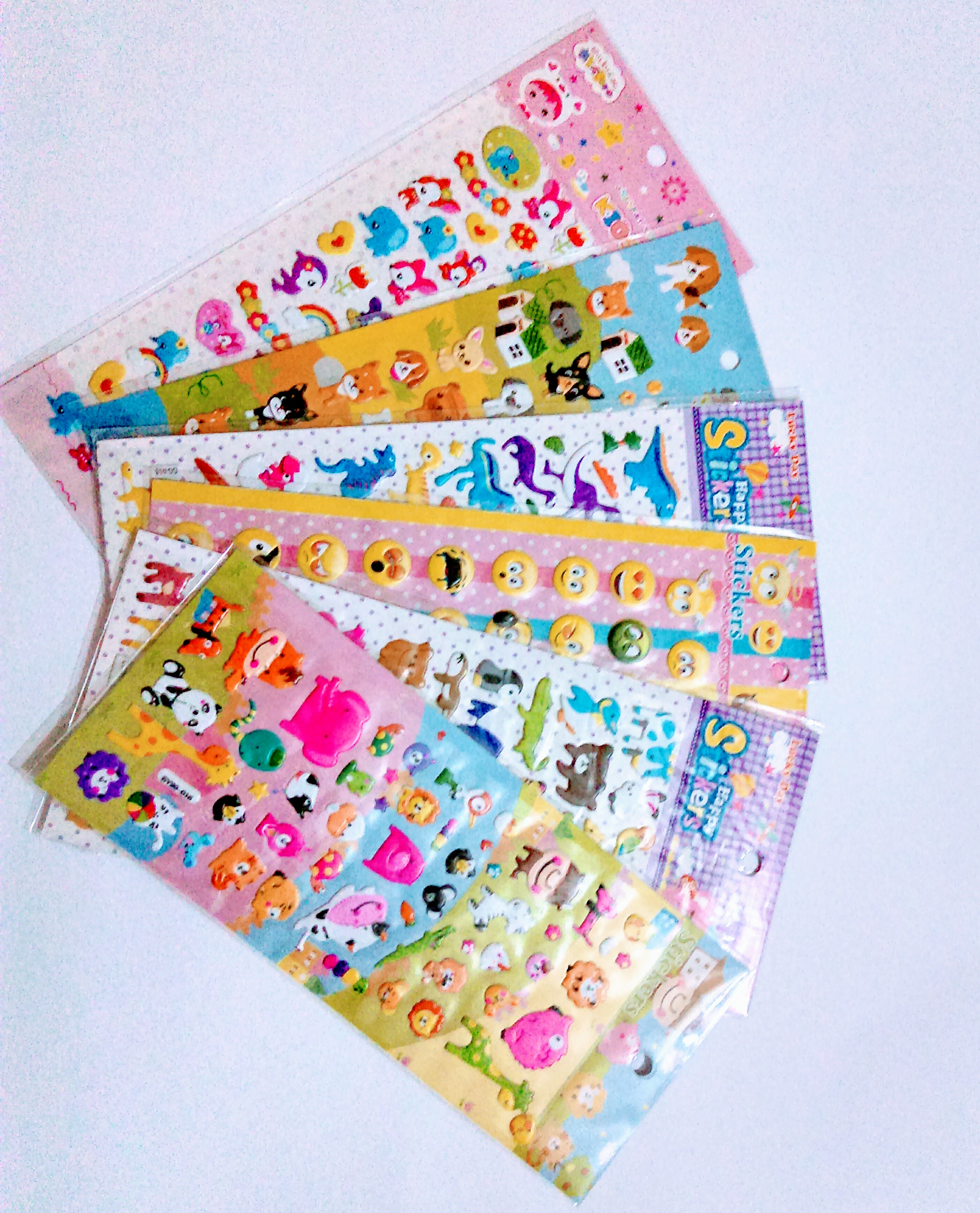 Stickers infantil surtido 250