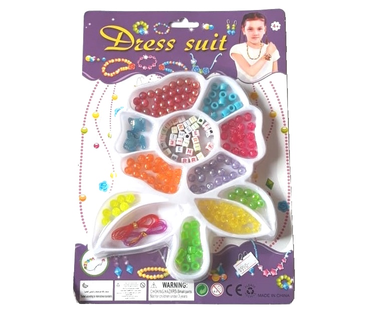 Set para hacer pulseras flor