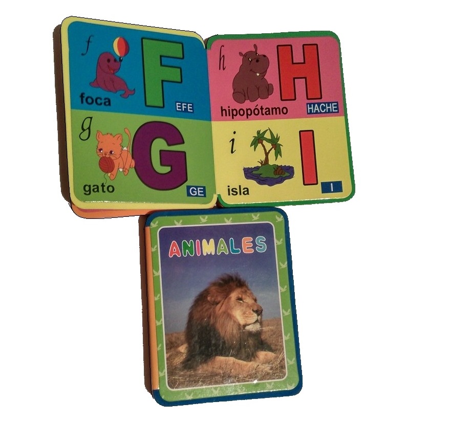 Click para tamaño original Libro de goma eva aprendizaje