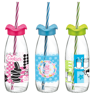 Lechero vidrio 500 ml Renga