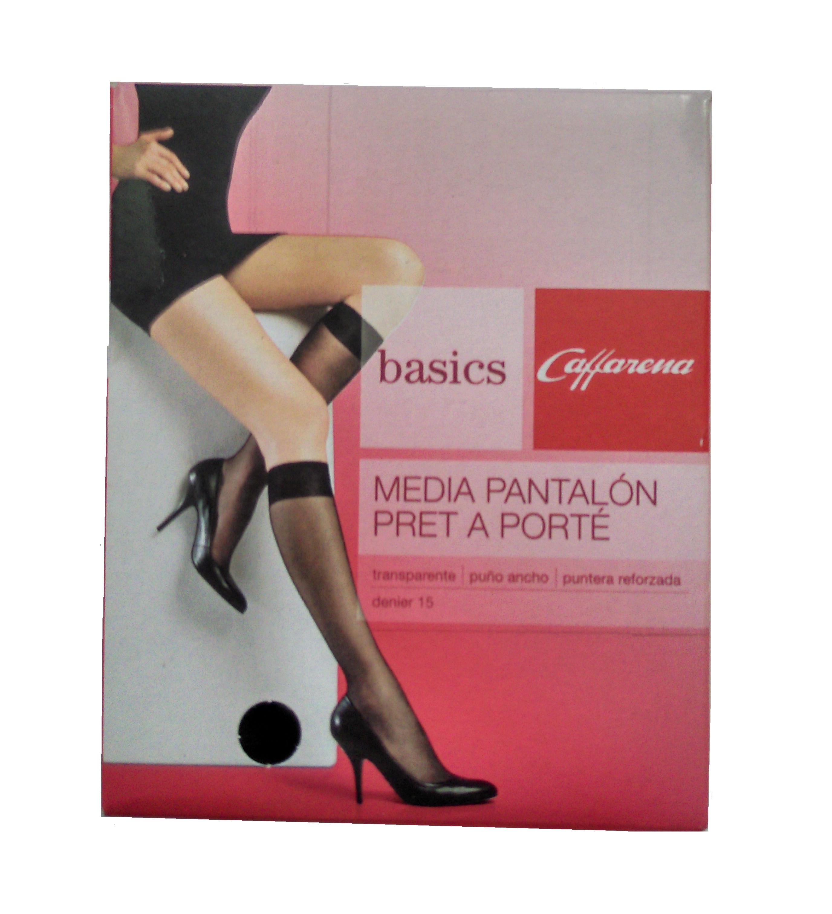 Click para tamaño original Media pantalón caffarena básica negra (10)
