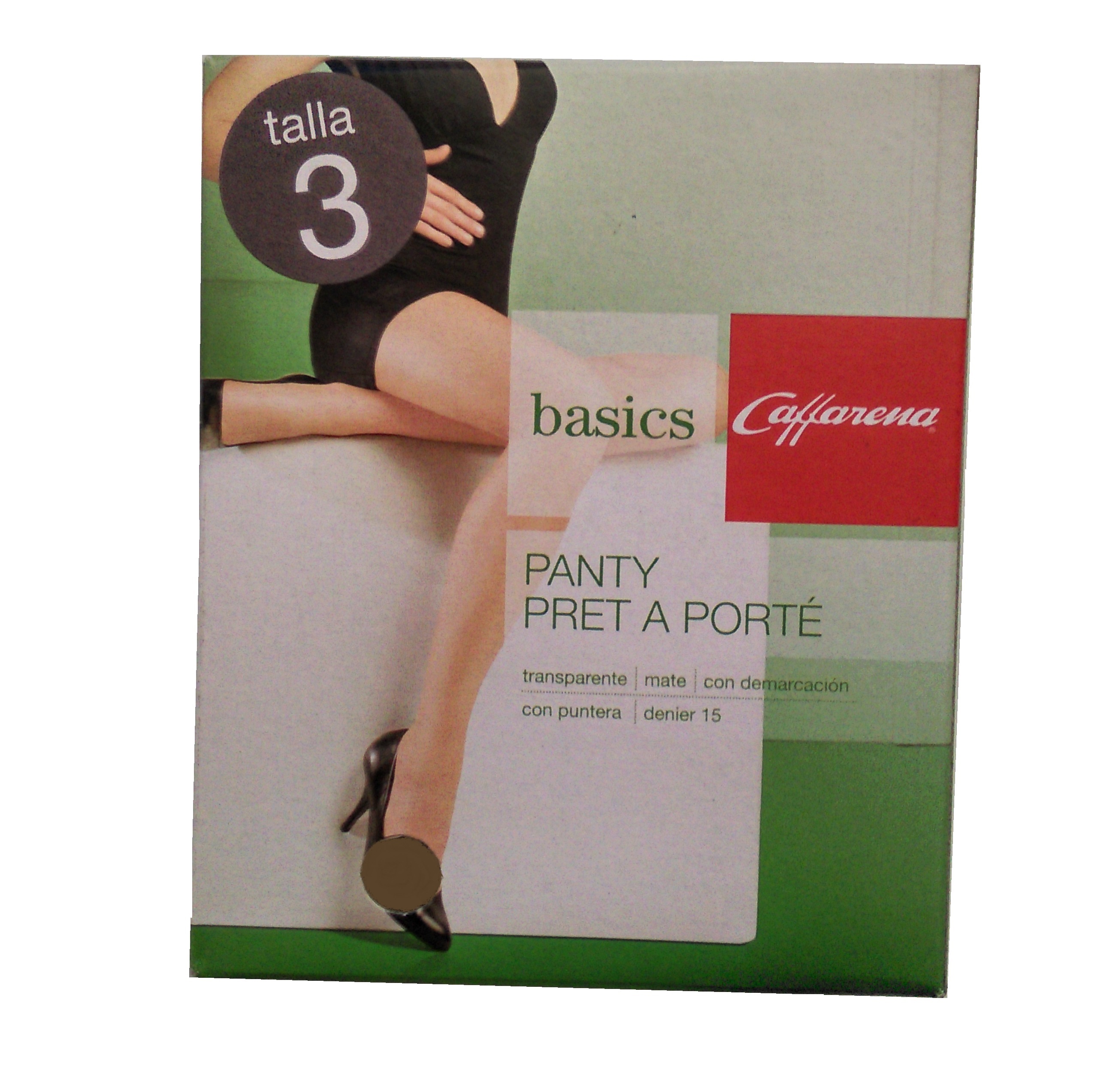 Click para tamaño original Panty caffarena básica champagne t3