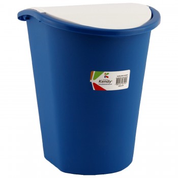 Papelero vaivén pared 7 L con tapa