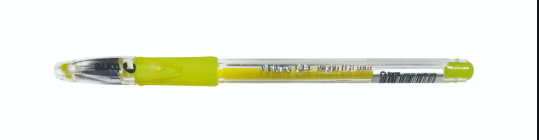 Lápiz gel torre 0.8 mm amarillo Neón. (12)