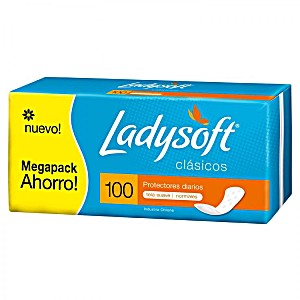 Protectores diarios ladysoft clásico x100 (12)