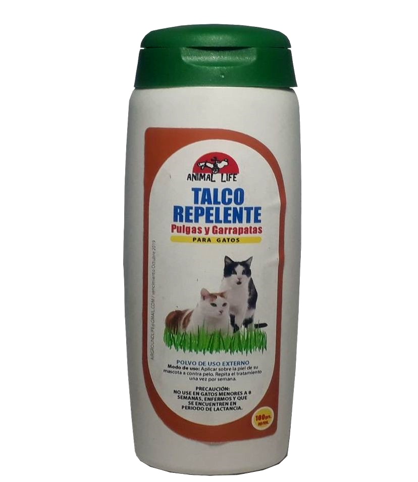 Click para tamaño original Talco repelente gatos 100g Animal Life