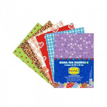 Carpeta goma eva diseños B hand