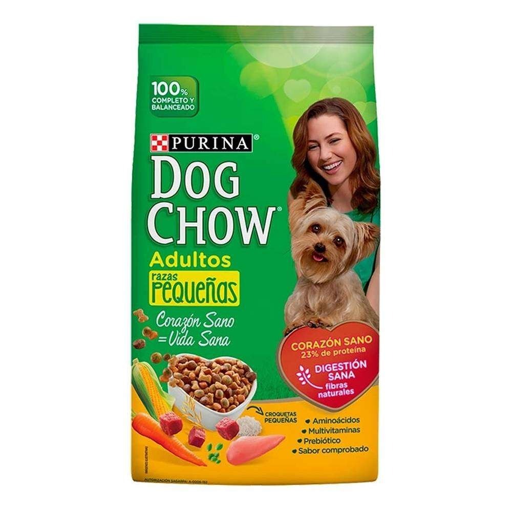 Click para tamaño original Dog chow adulto razas pequeñas 24 kg.