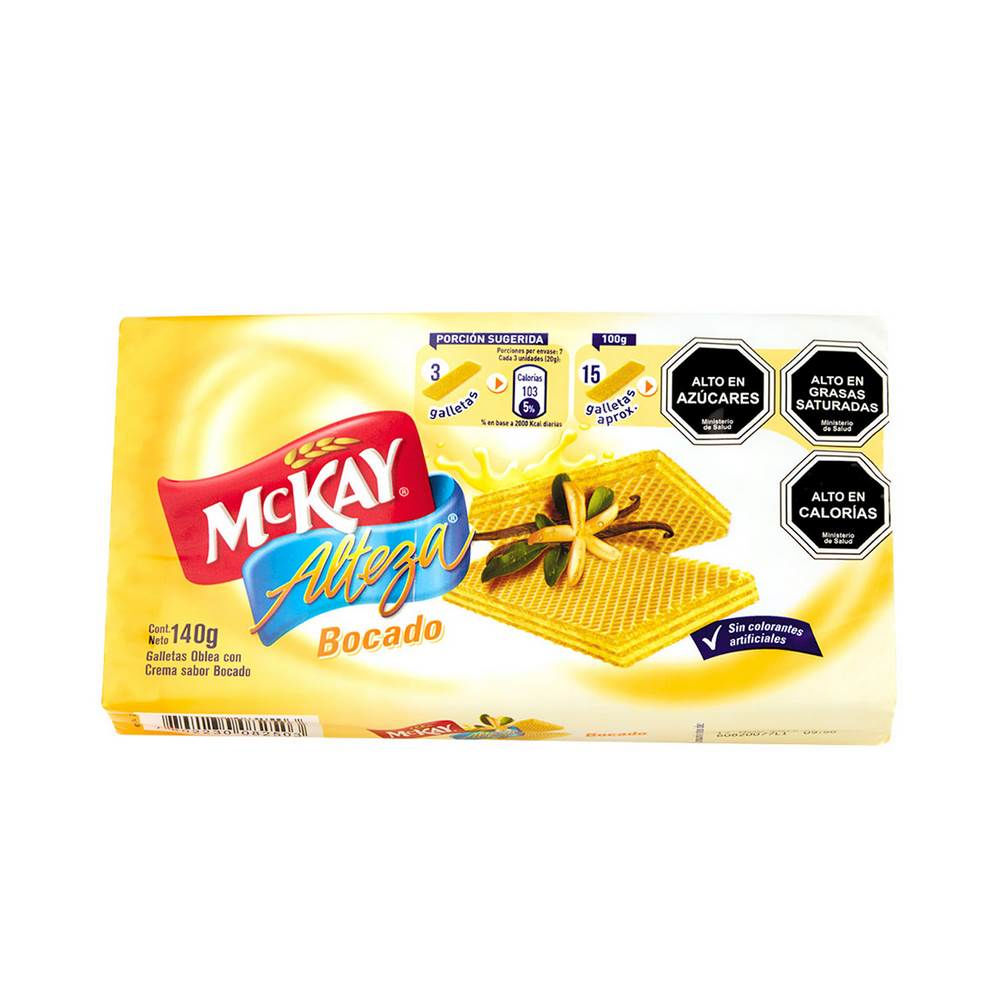 Galleta Alteza bocado Mckay 140 g (24)