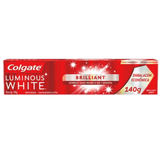 Colgate luminous white 140 grs (48)