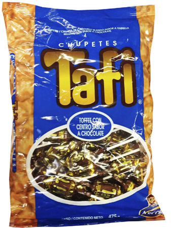Click para tamaño original Bolsa chupete tafi Arcor 50 u x 9.5g