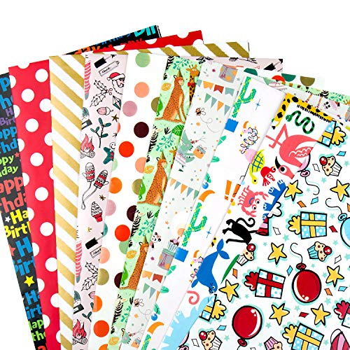 Click para tamaño original Papel de regalo corriente pliego (100)