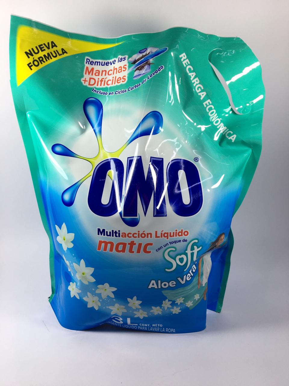 Click para tamaño original Omo matic Soft aloe detergente Líq 3 L (4)