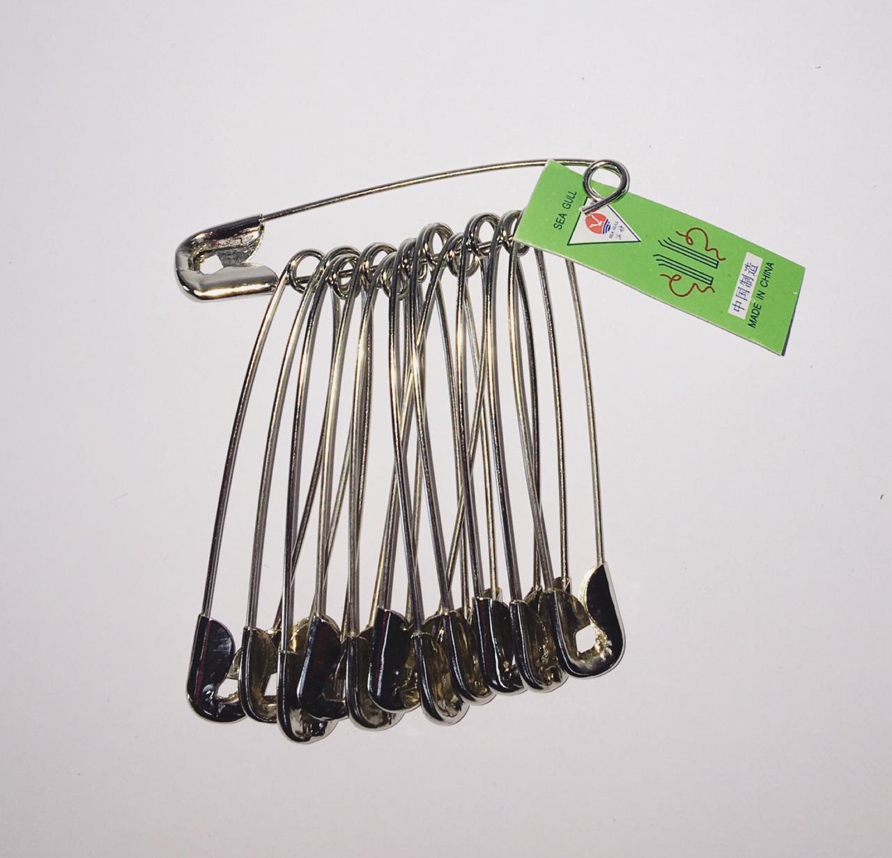 Click para tamaño original Alfileres de gancho plateado grande pack 10 u (36)