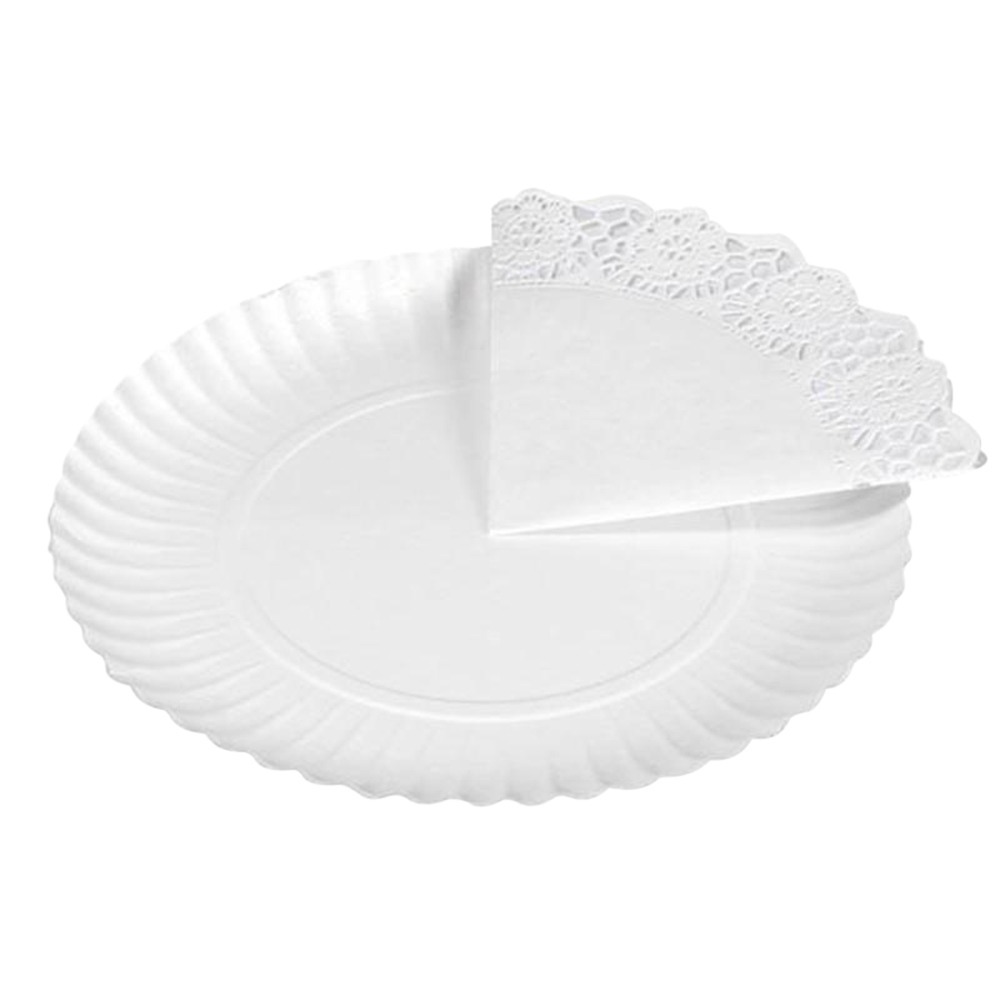 Click para tamaño original Bandeja de torta circular con blonda N7 (50)