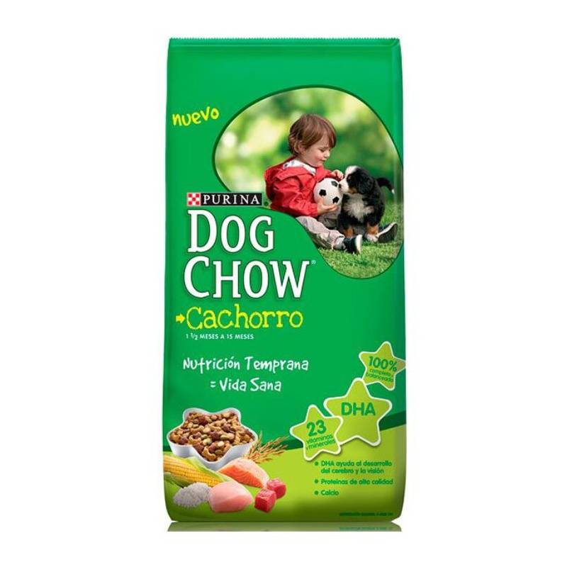 Click para tamaño original Dog chow cachorro razas grandes 24 kg